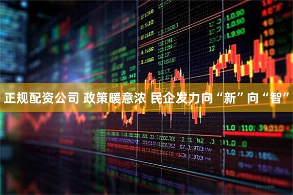 正规配资公司 政策暖意浓 民企发力向“新”向“智”